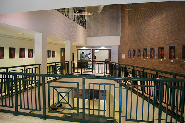 The Atrium Gallery in the Takoma Park Community Center.