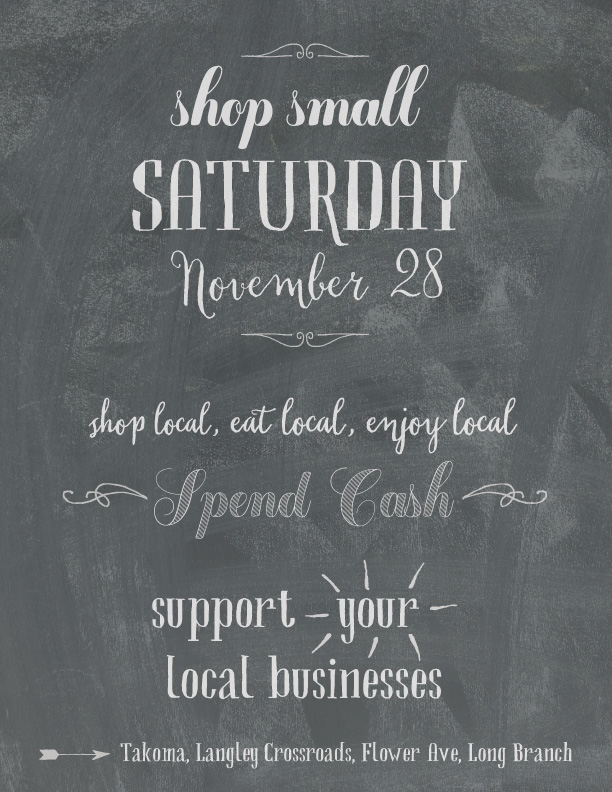Shop Small Poster