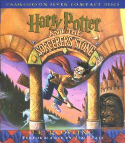 Harry Potter and the Sorcerer's Stone audiobook cover