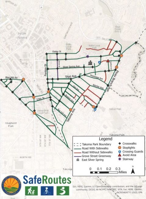 Map Your Route | City of Takoma Park